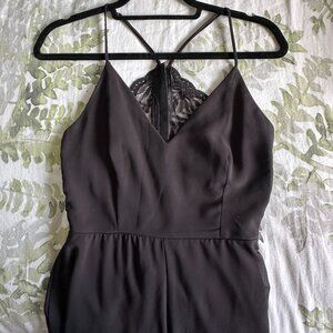 Lulus Lace Racerback Full Length Gown